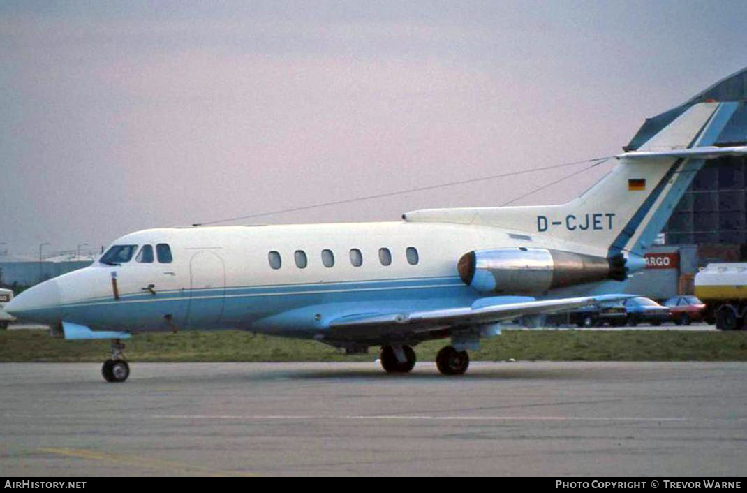 Aircraft Photo of D-CJET | Hawker Siddeley HS-125-600B | AirHistory.net #254448