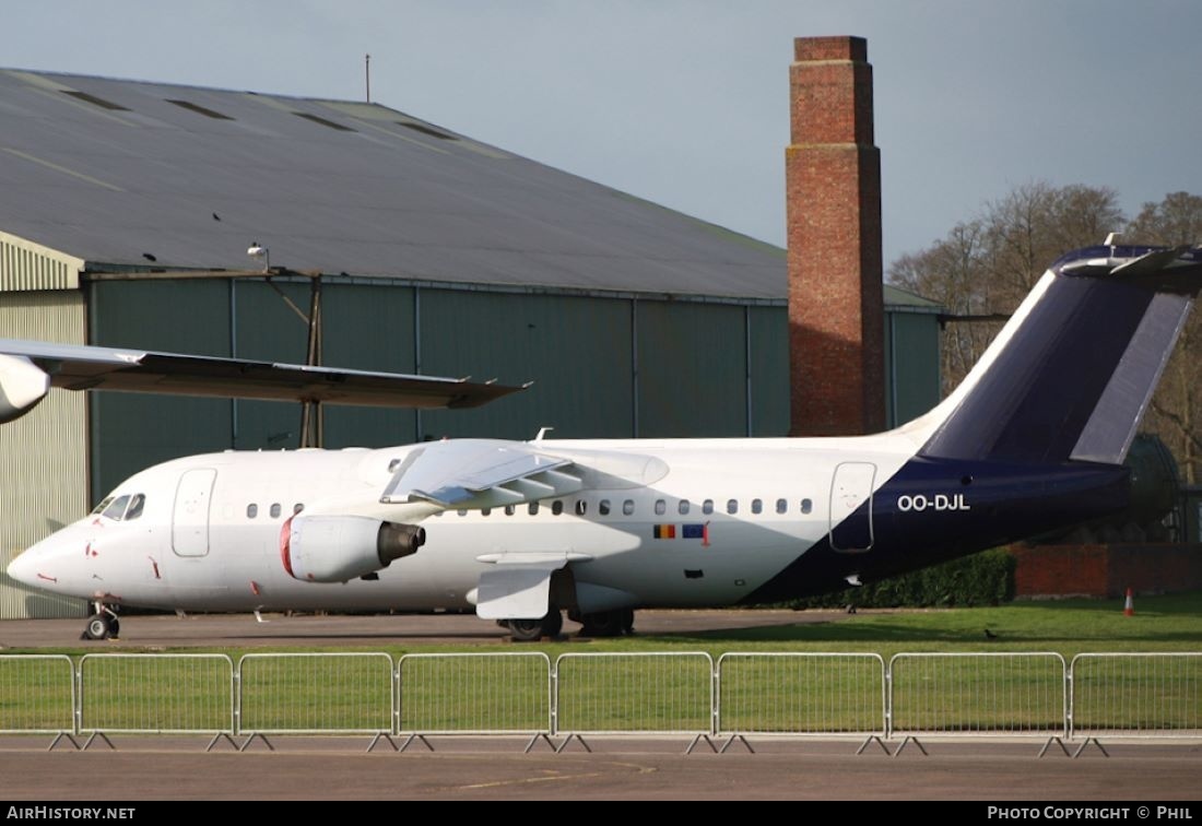 Aircraft Photo of OO-DJL | British Aerospace Avro 146-RJ85 | AirHistory.net #254453