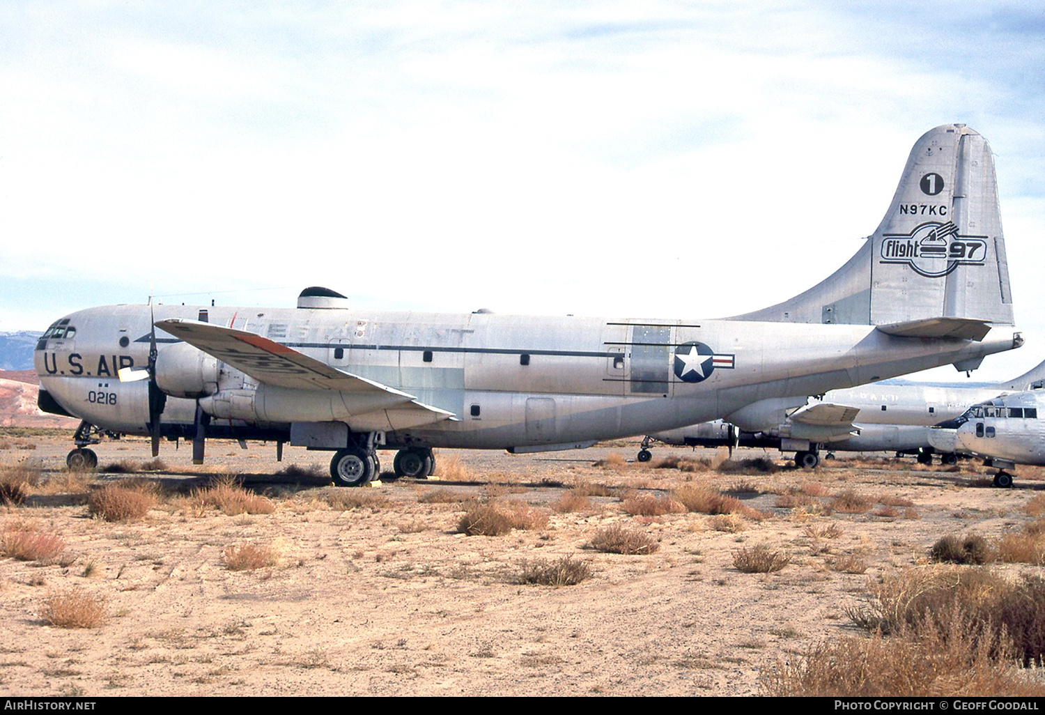 Aircraft Photo of N97KC | Boeing C-97G Stratofreighter | Flight 97 Restaurant | USA - Air Force | AirHistory.net #254454