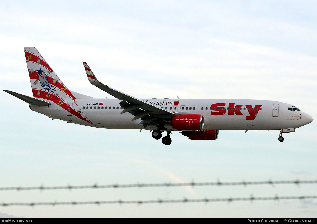 Aircraft Photo of TC-SKR | Boeing 737-83N | Sky Airlines | AirHistory.net #254470