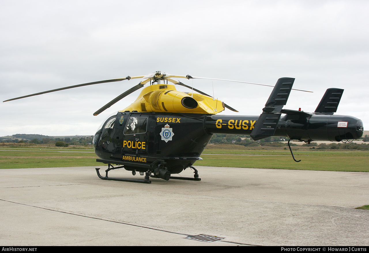 Aircraft Photo of G-SUSX | McDonnell Douglas MD-902 Explorer | Sussex Police Authority | AirHistory.net #254492