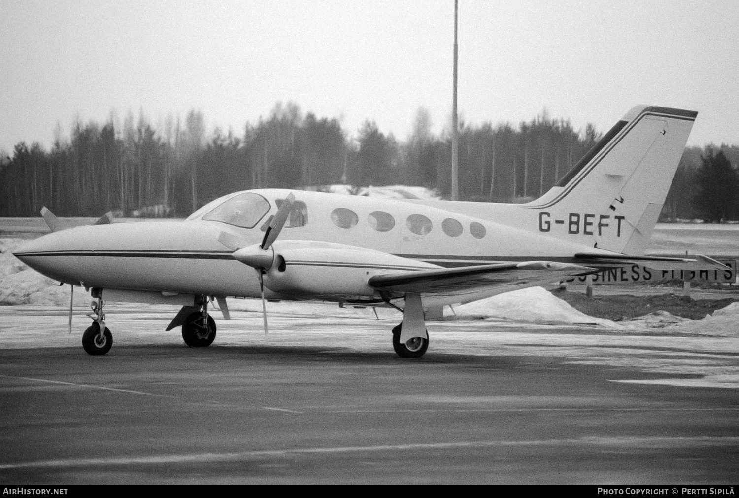 Aircraft Photo of G-BEFT | Cessna 421C Golden Eagle | AirHistory.net #254499
