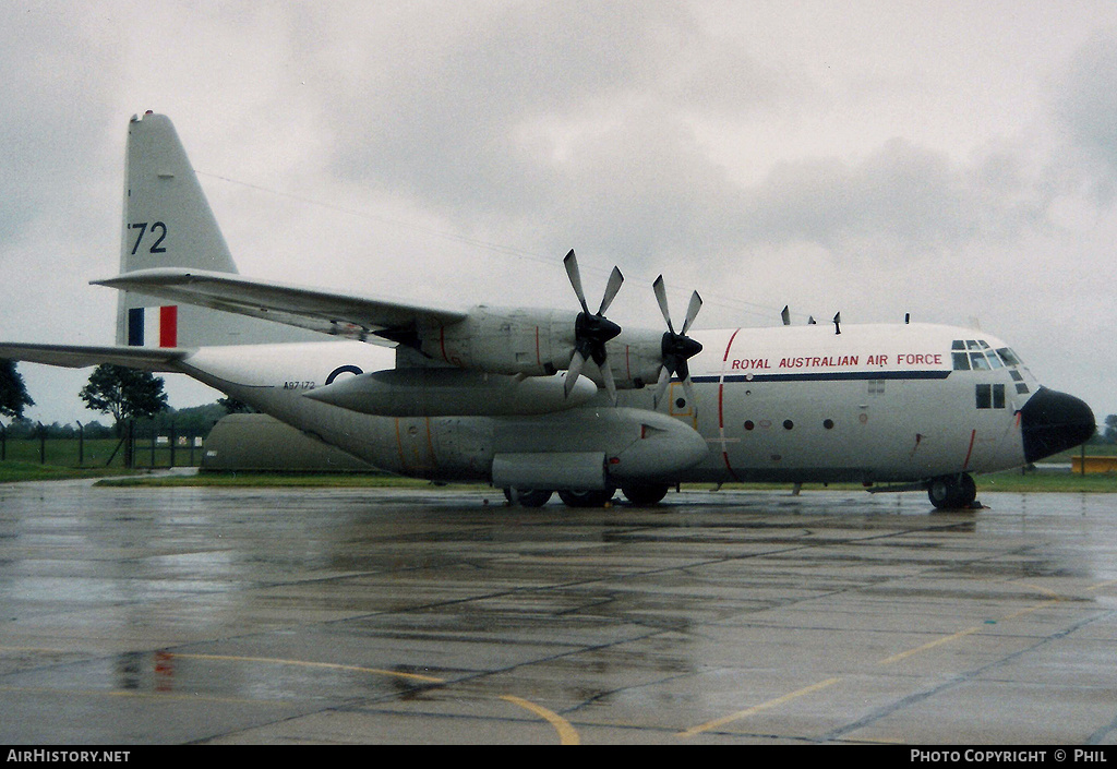 Aircraft Photo of A97-172 | Lockheed C-130E Hercules (L-382) | Australia - Air Force | AirHistory.net #254501
