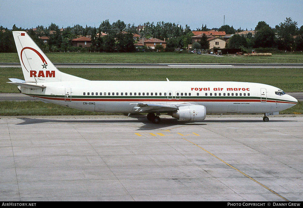 Aircraft Photo of CN-RMG | Boeing 737-4B6 | Royal Air Maroc - RAM | AirHistory.net #254516