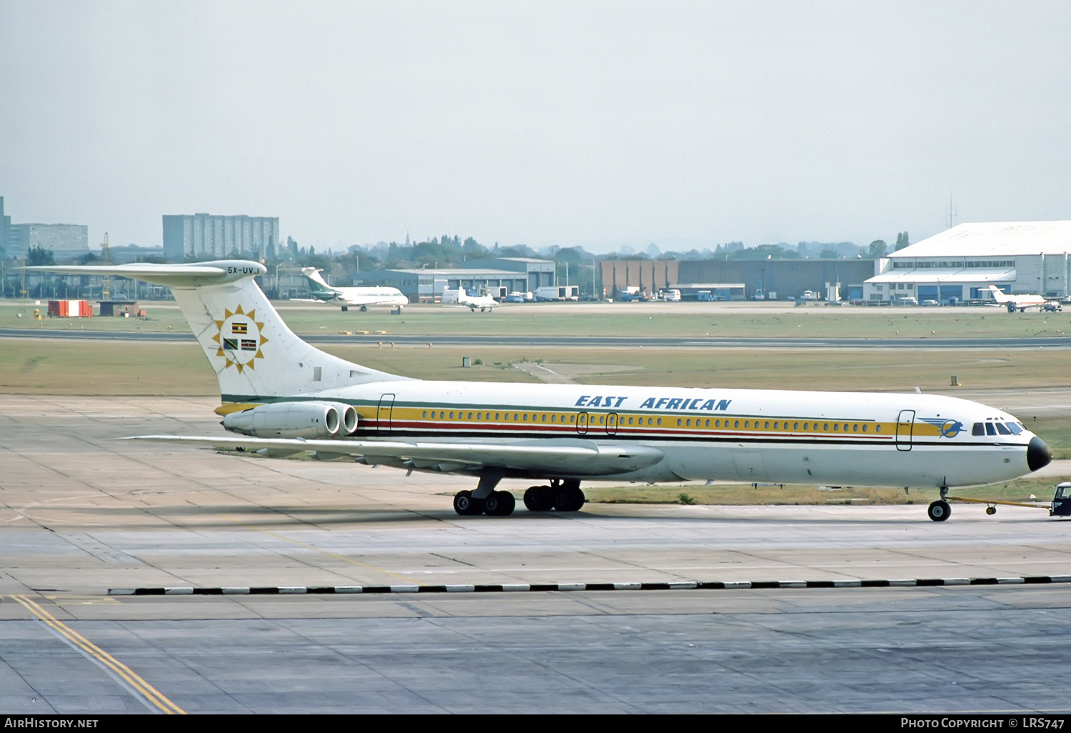 Aircraft Photo of 5X-UVJ | Vickers Super VC10 Srs1154 | East African Airways | AirHistory.net #254530