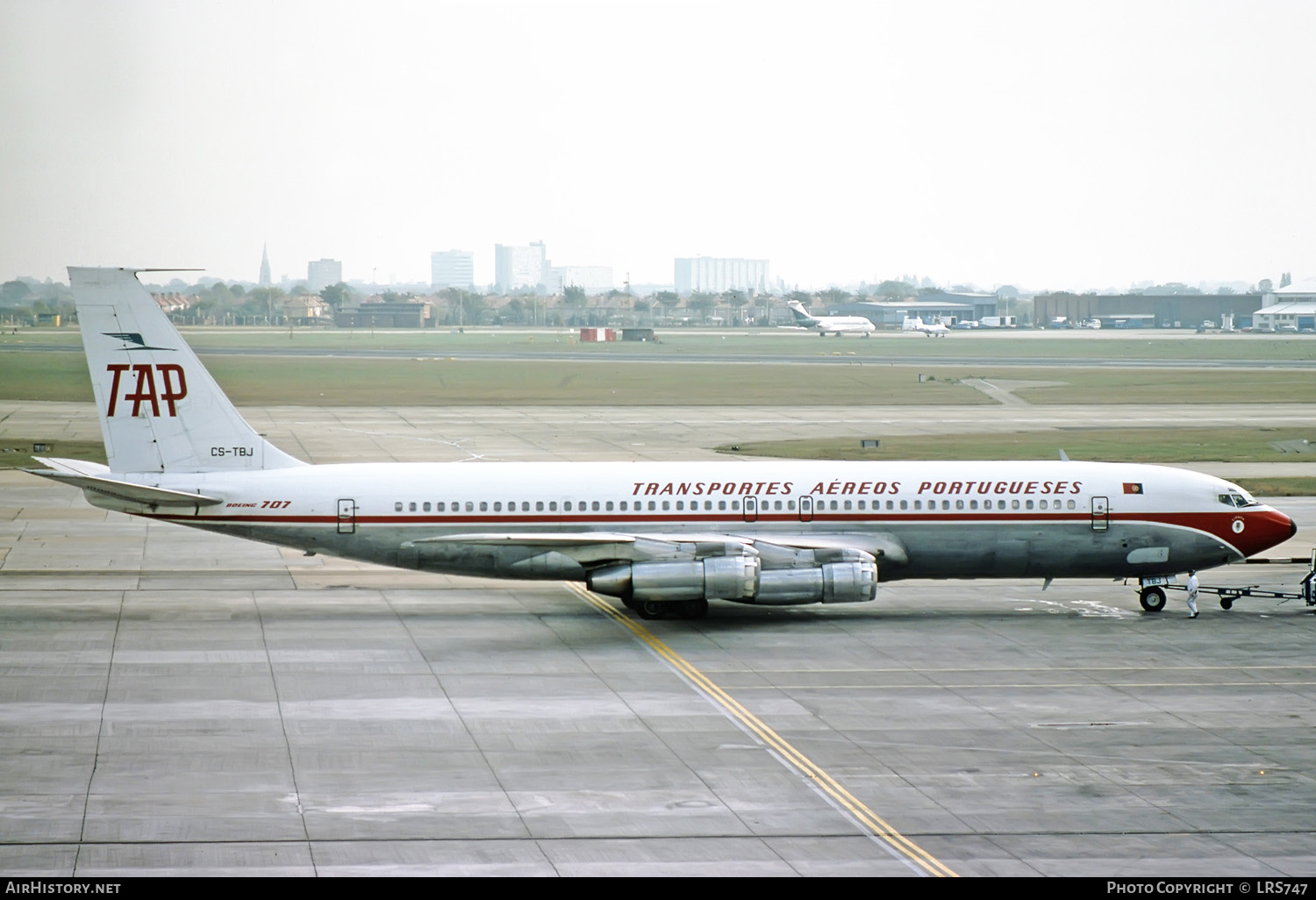 Aircraft Photo of CS-TBJ | Boeing 707-373C | TAP - Transportes Aéreos Portugueses | AirHistory.net #254537