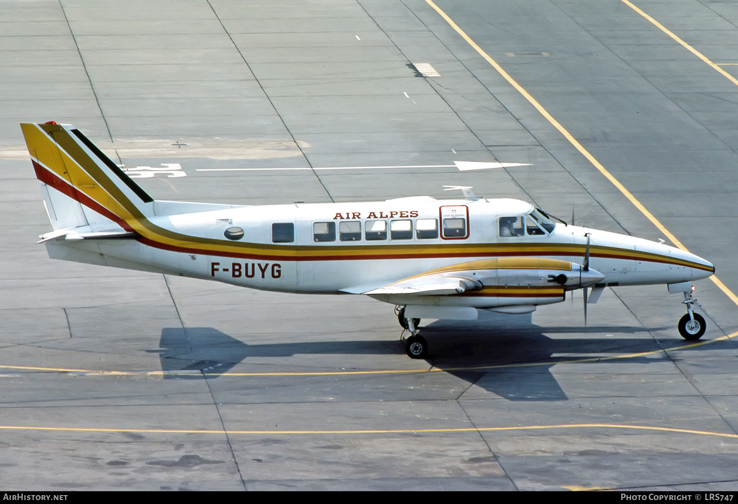 Aircraft Photo of F-BUYG | Beech 99 | Air Alpes | AirHistory.net #254549