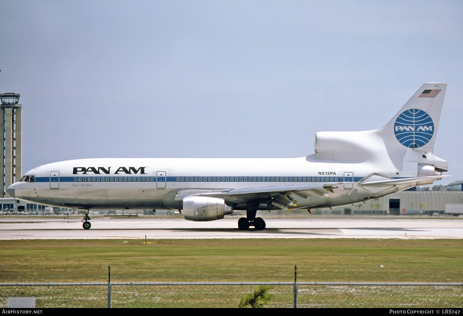 Aircraft Photo of N512PA | Lockheed L-1011-385-3 TriStar 500 | Pan American World Airways - Pan Am | AirHistory.net #254555