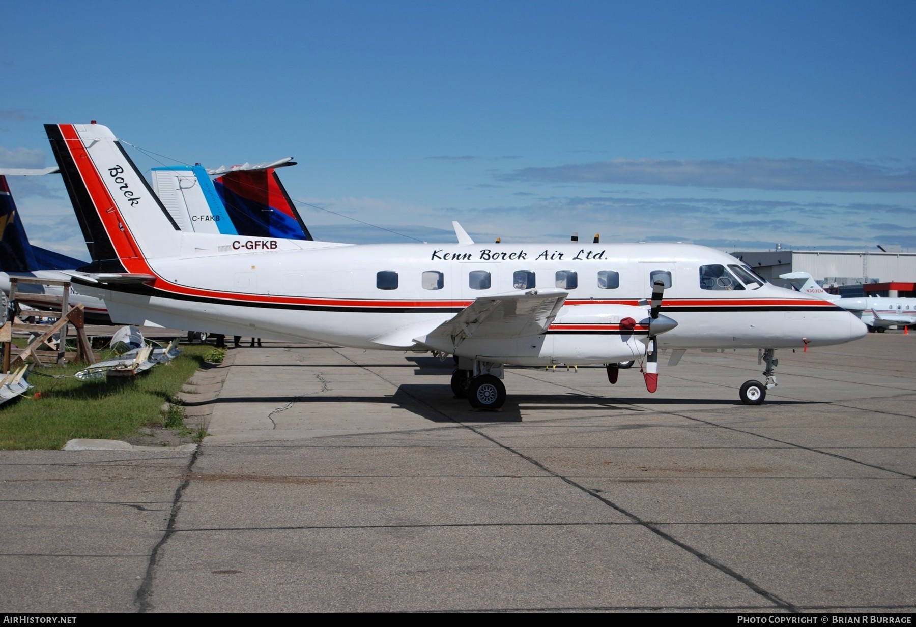 Aircraft Photo of C-GFKB | Embraer EMB-110P1 Bandeirante | Kenn Borek Air | AirHistory.net #254557