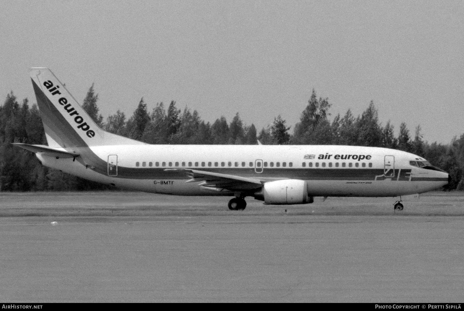 Aircraft Photo of G-BMTF | Boeing 737-3S3 | Air Europe | AirHistory.net #254565