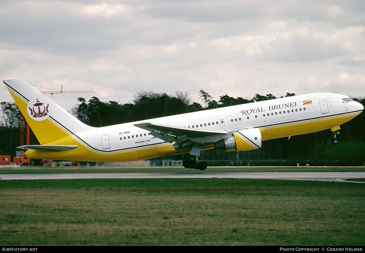Aircraft Photo of V8-RBD | Boeing 767-284/ER | Royal Brunei Airlines | AirHistory.net #254568