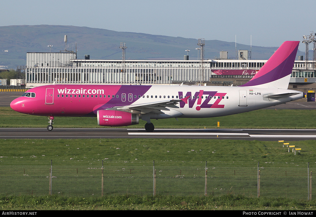 Aircraft Photo of HA-LPN | Airbus A320-232 | Wizz Air | AirHistory.net #254576