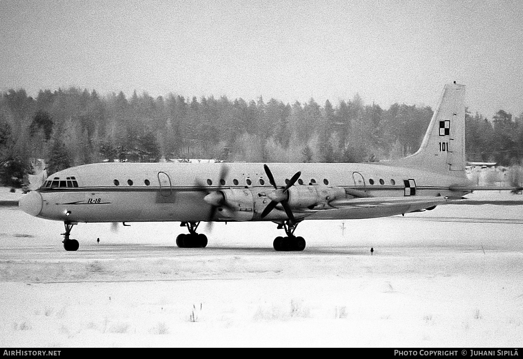 Aircraft Photo of 101 | Ilyushin Il-18E | Poland - Air Force | AirHistory.net #254586