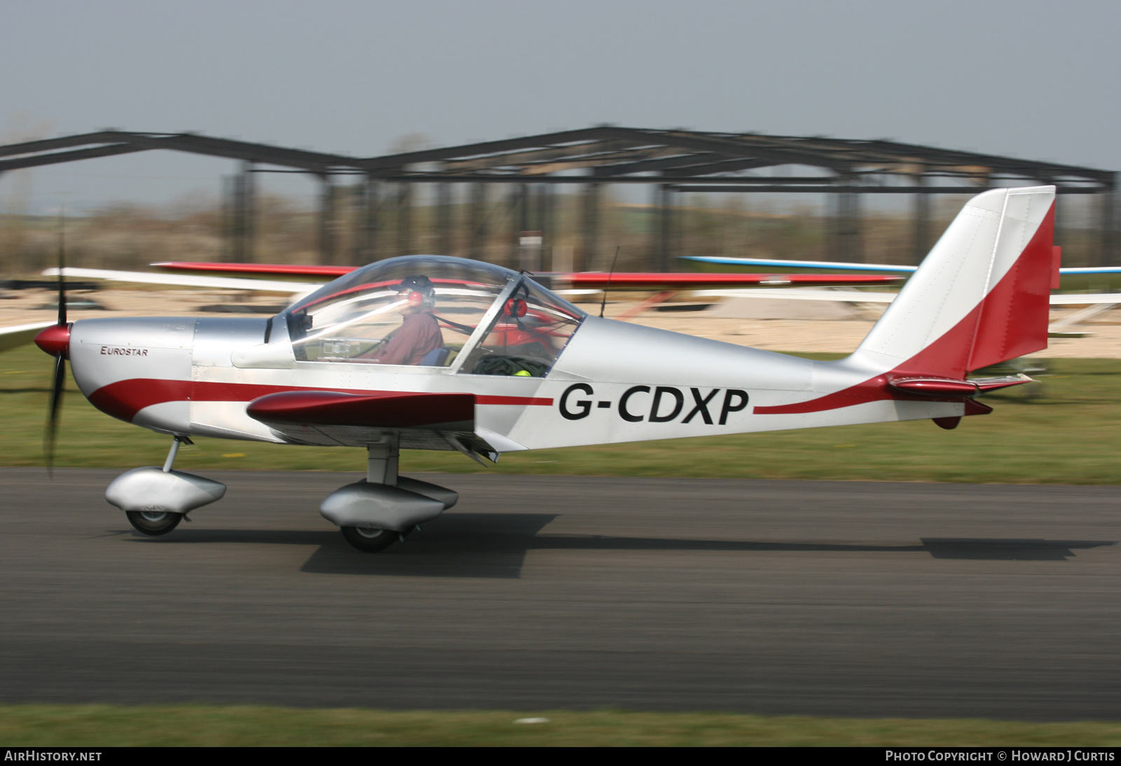 Aircraft Photo of G-CDXP | Evektor-Aerotechnik EV-97 Eurostar | AirHistory.net #254588