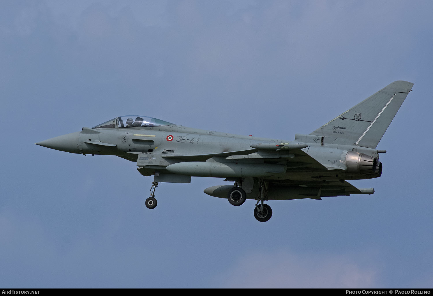 Aircraft Photo of MM7324 | Eurofighter F-2000A Typhoon | Italy - Air Force | AirHistory.net #254589