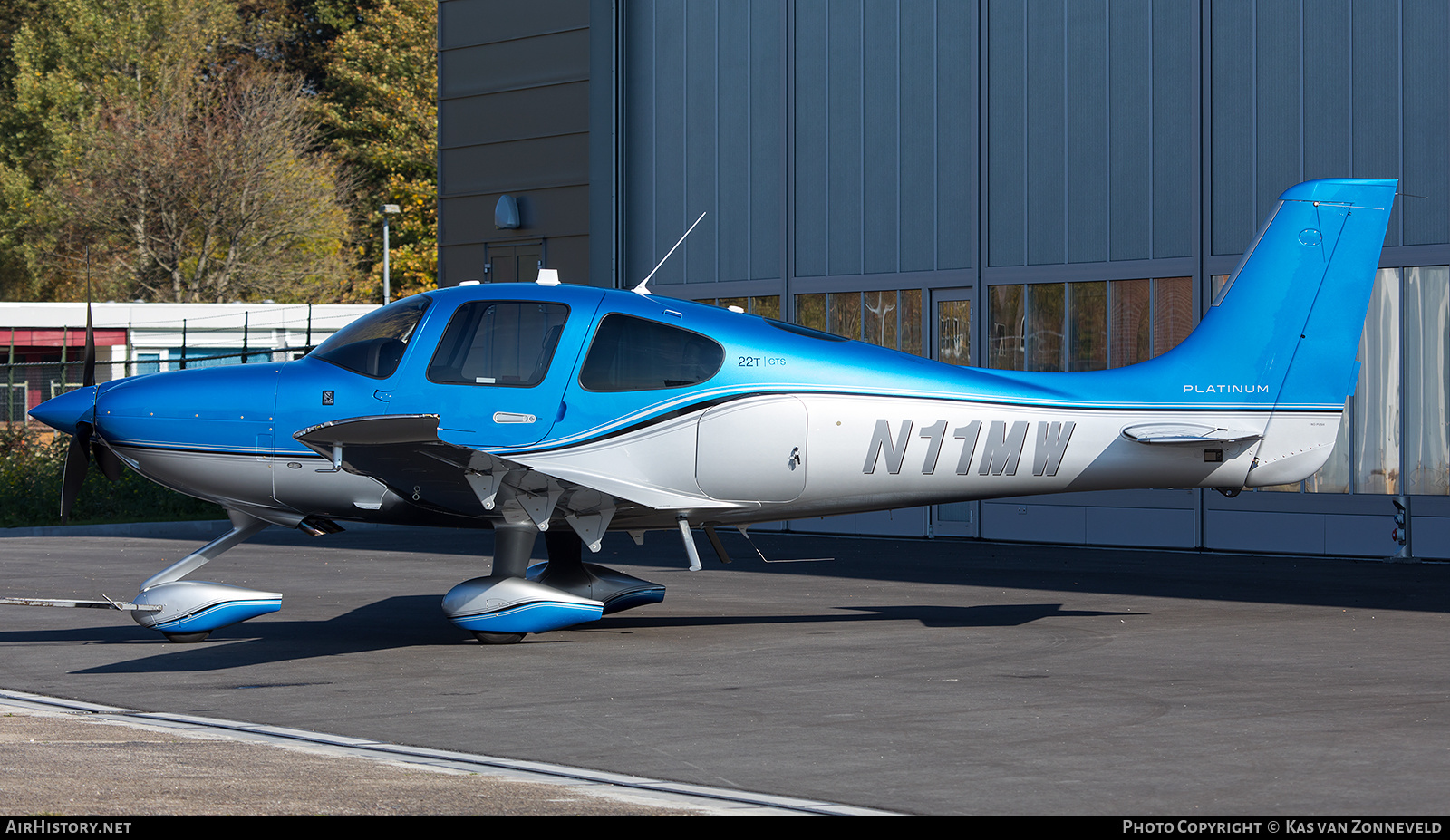 Aircraft Photo of N11MW | Cirrus SR-22T G6-GTS Platinum | AirHistory.net #254595