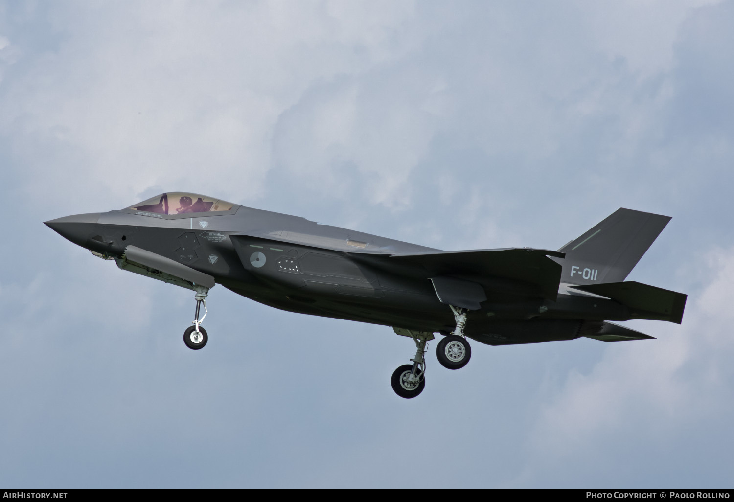 Aircraft Photo of F-011 | Lockheed Martin F-35A Lightning II | Netherlands - Air Force | AirHistory.net #254599
