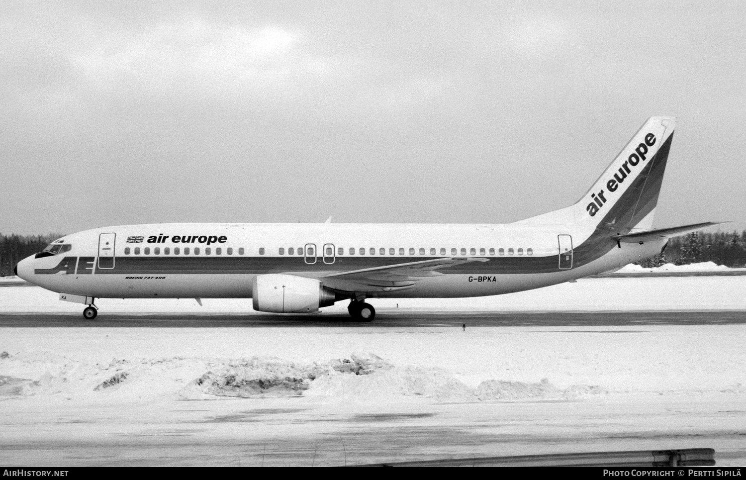 Aircraft Photo of G-BPKA | Boeing 737-4S3 | Air Europe | AirHistory.net #254607