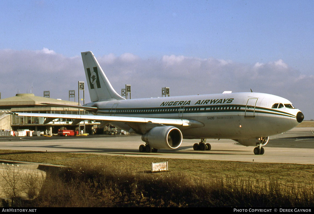 Aircraft Photo of 5N-AUF | Airbus A310-222 | Nigeria Airways | AirHistory.net #254609