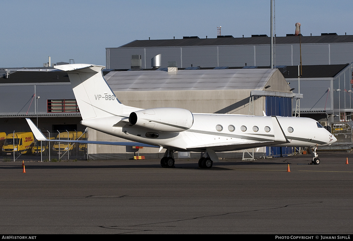 Aircraft Photo of VP-BBO | Gulfstream Aerospace G-V-SP Gulfstream G550 | AirHistory.net #254618