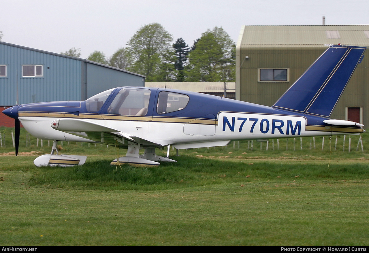 Aircraft Photo of N770RM | Socata TB-9 Tampico | AirHistory.net #254619