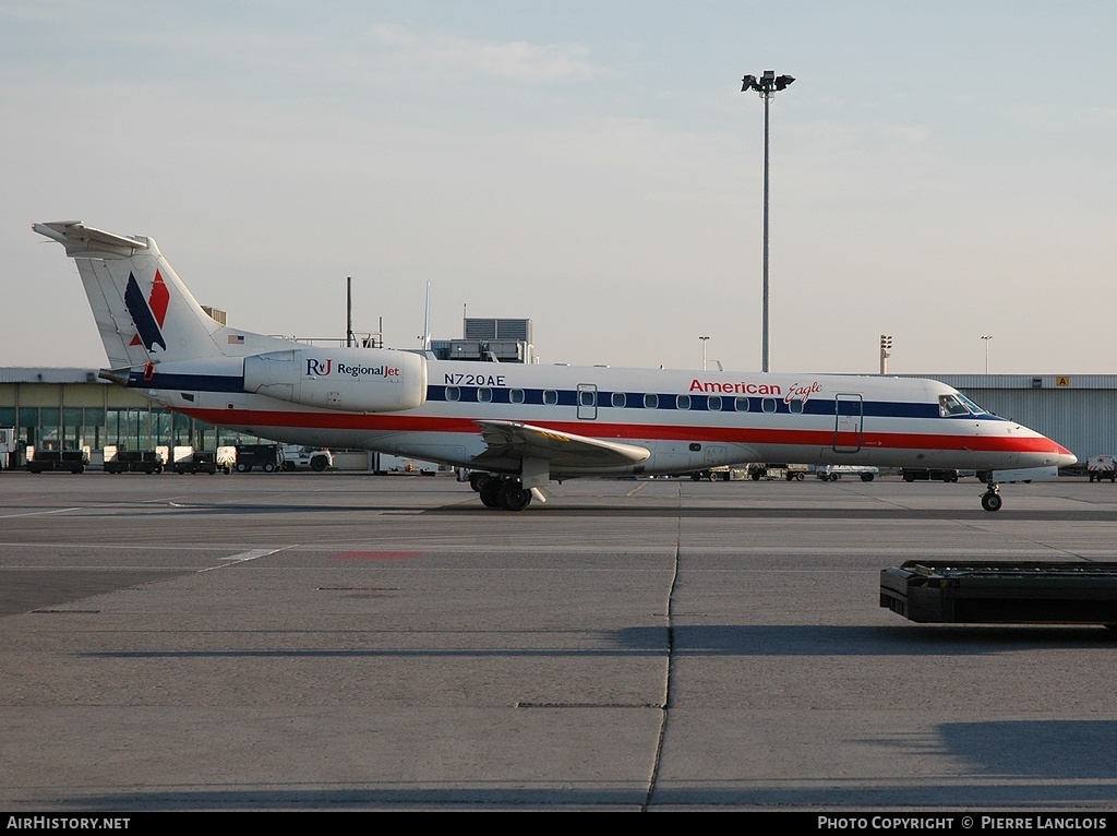 Aircraft Photo of N720AE | Embraer ERJ-135LR (EMB-135LR) | American Eagle | AirHistory.net #254627