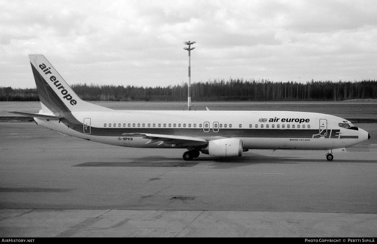 Aircraft Photo of G-BPKB | Boeing 737-4S3 | Air Europe | AirHistory.net #254646