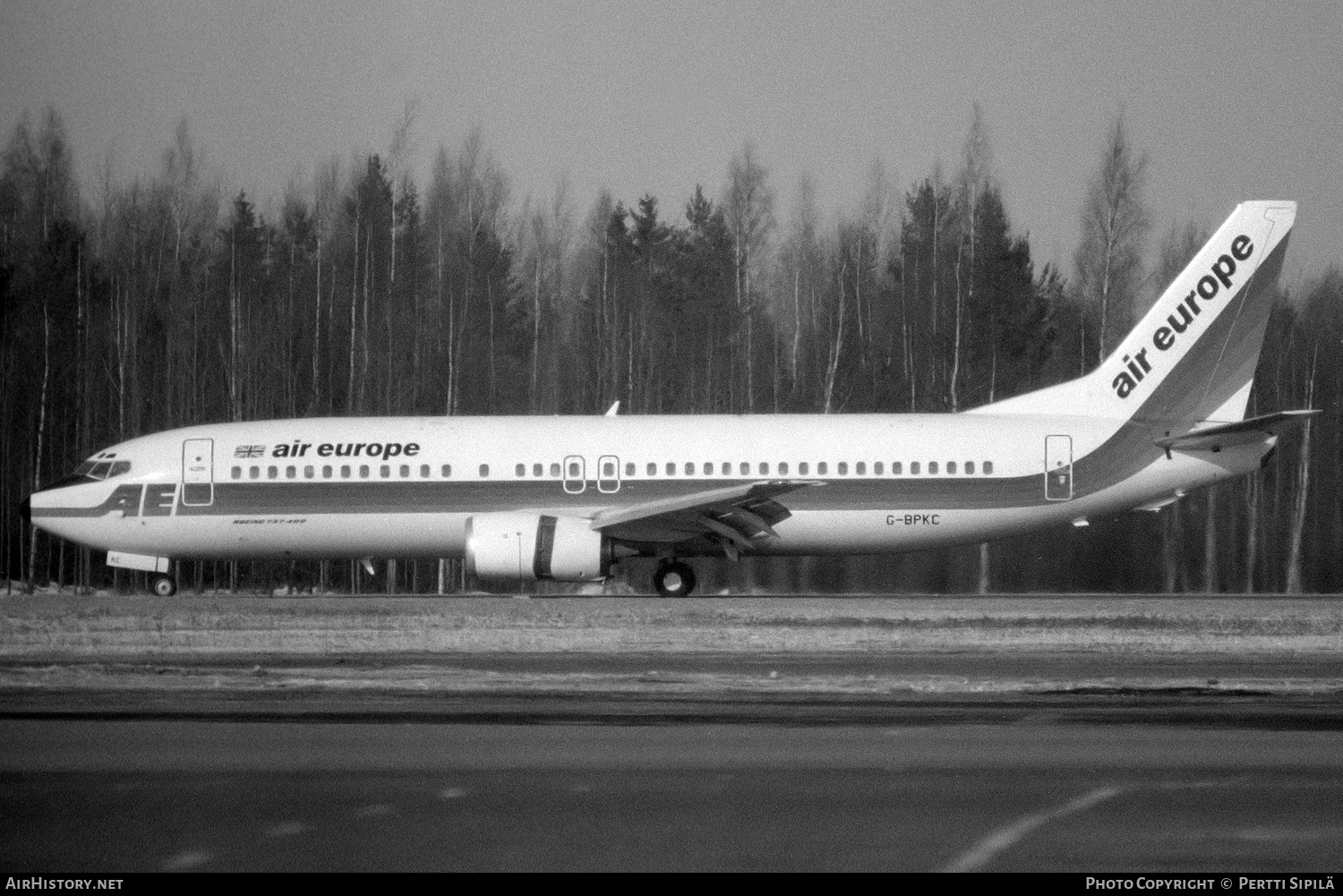 Aircraft Photo of G-BPKC | Boeing 737-4S3 | Air Europe | AirHistory.net #254647
