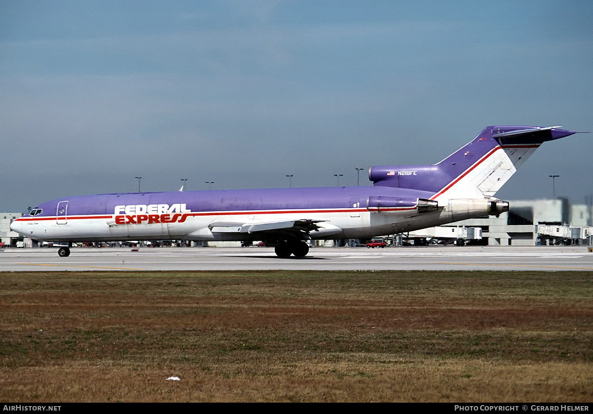 Aircraft Photo of N218FE | Boeing 727-233/Adv(F) | Federal Express | AirHistory.net #254649