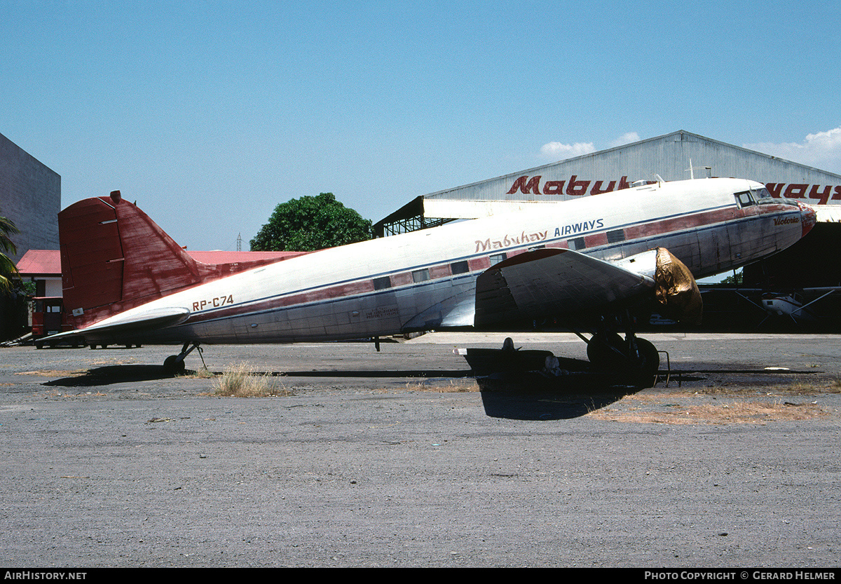 Aircraft Photo of RP-C74 | Douglas C-47D Skytrain | Mabuhay Airways | AirHistory.net #254658