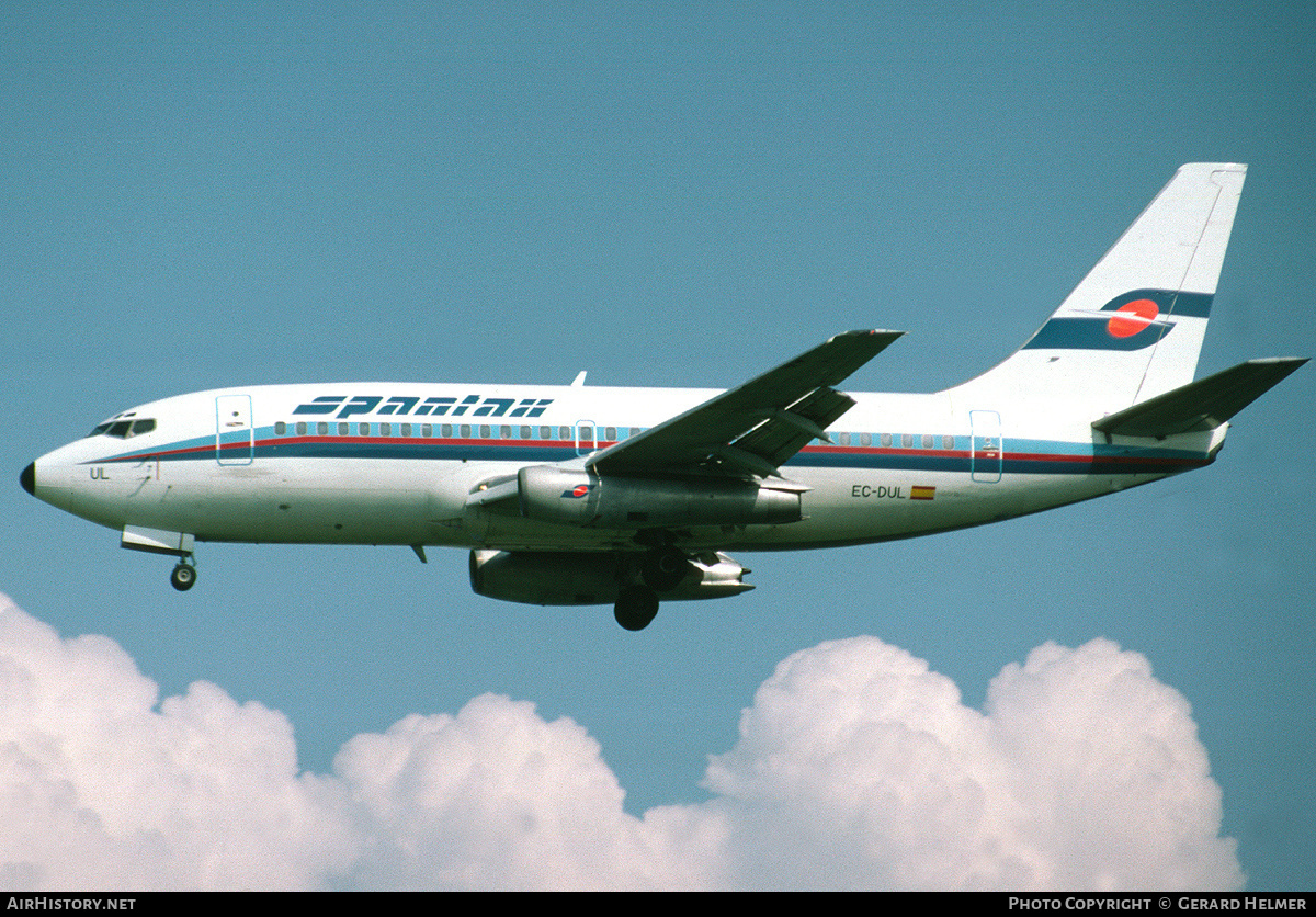 Aircraft Photo of EC-DUL | Boeing 737-2T4/Adv | Spantax | AirHistory.net #254660
