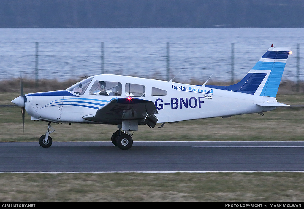 Aircraft Photo of G-BNOF | Piper PA-28-161 Warrior II | Tayside Aviation | AirHistory.net #254665