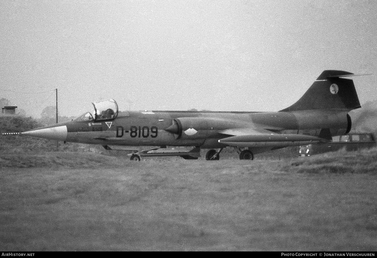 Aircraft Photo of D-8109 | Lockheed F-104G Starfighter | Netherlands - Air Force | AirHistory.net #254673