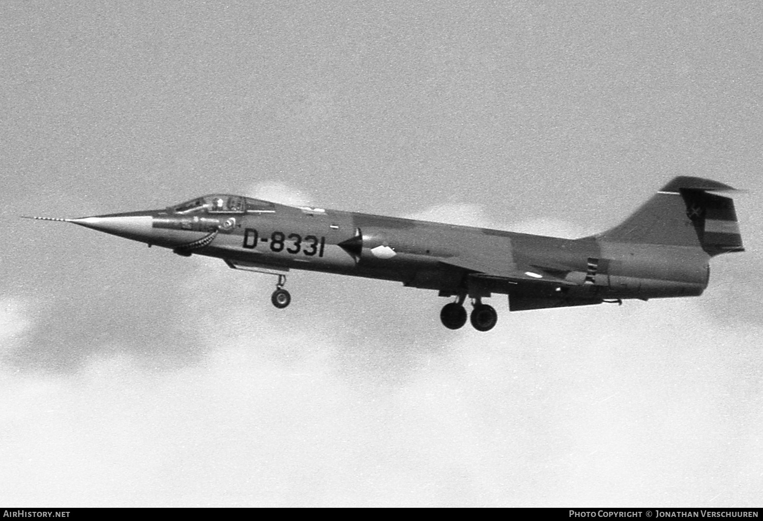 Aircraft Photo of D-8331 | Lockheed F-104G Starfighter | Netherlands - Air Force | AirHistory.net #254681