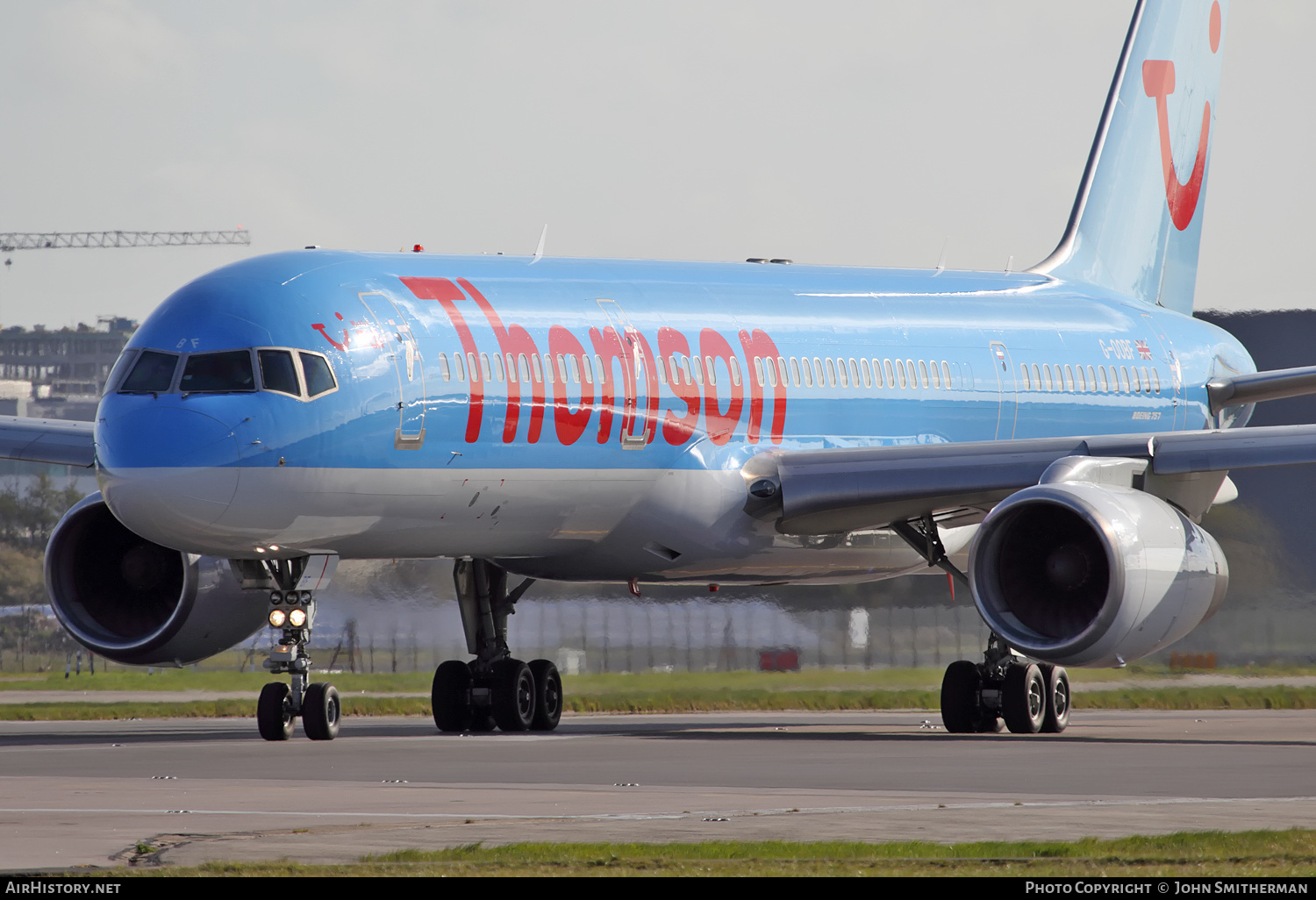 Aircraft Photo of G-OOBF | Boeing 757-28A | Thomson Airways | AirHistory.net #254682