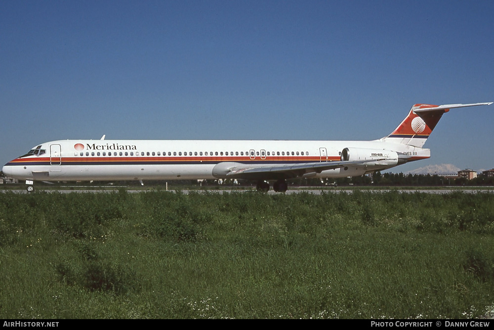 Aircraft Photo of I-SMES | McDonnell Douglas MD-82 (DC-9-82) | Meridiana | AirHistory.net #254693