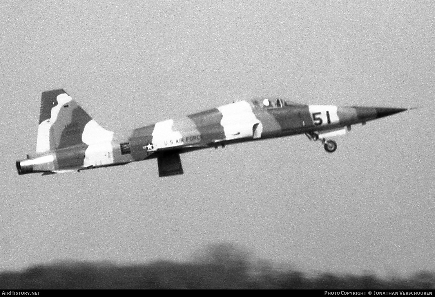 Aircraft Photo of 74-1551 / 01551 | Northrop F-5E Tiger II | USA - Air Force | AirHistory.net #254698