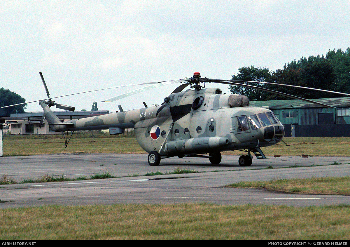 Aircraft Photo of 0831 | Mil Mi-17 | Czechoslovakia - Air Force | AirHistory.net #254722