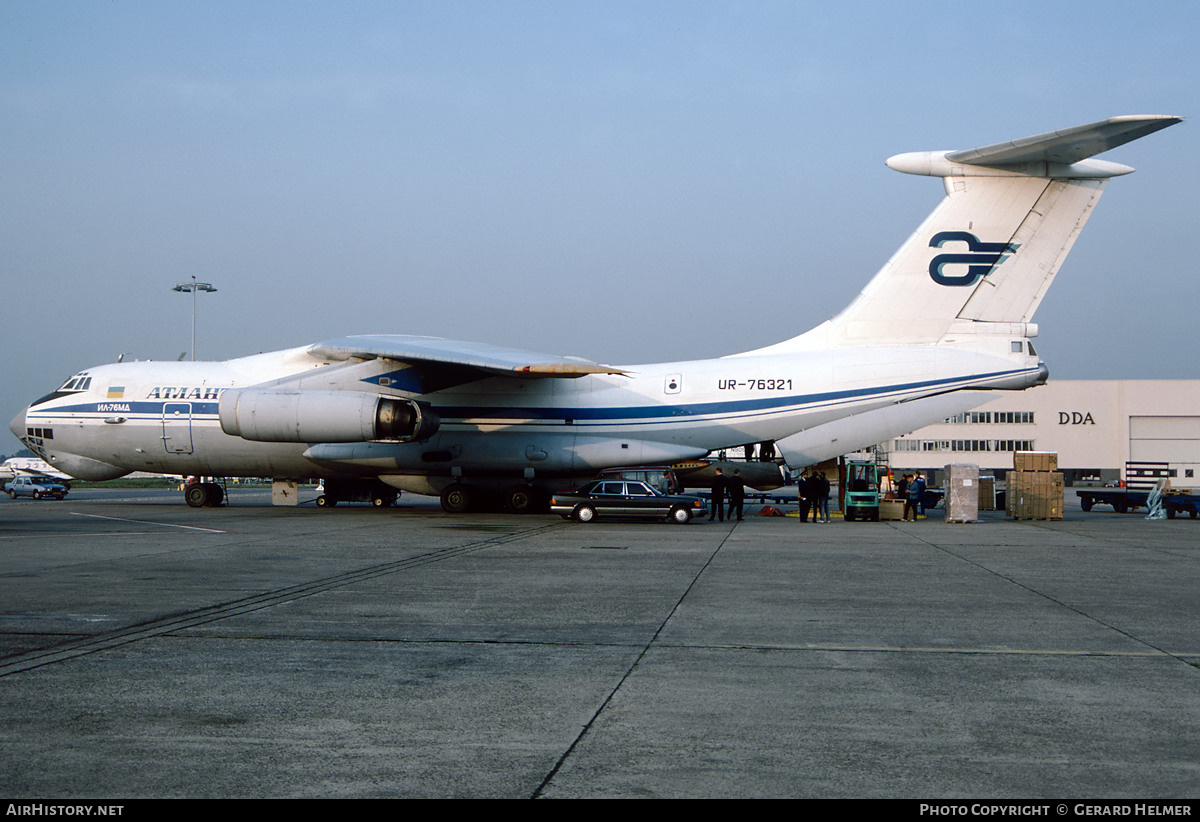 Aircraft Photo of UR-76321 | Ilyushin Il-76MD | Atlant | AirHistory.net #254726