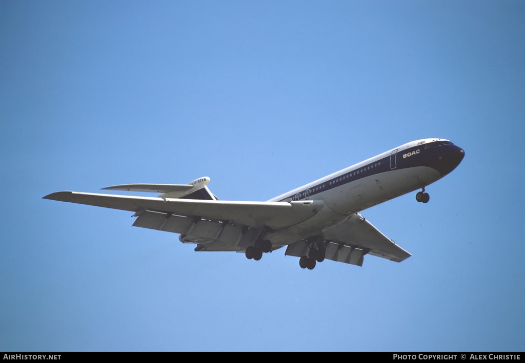 Aircraft Photo of G-ARVB | Vickers VC10 Srs1101 | BOAC - British Overseas Airways Corporation | AirHistory.net #254734