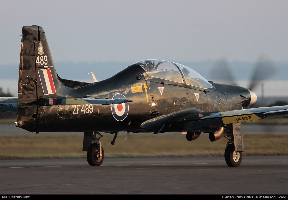 Aircraft Photo of ZF489 | Short S-312 Tucano T1 | UK - Air Force | AirHistory.net #254745