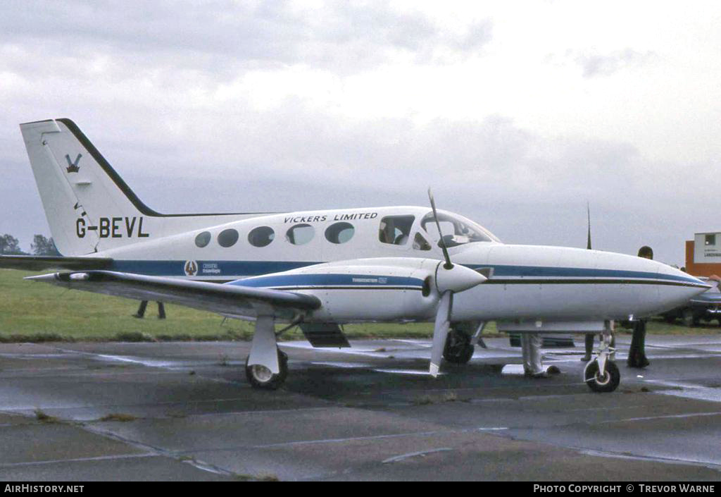 Aircraft Photo of G-BEVL | Cessna 421C Golden Eagle | AirHistory.net #254754