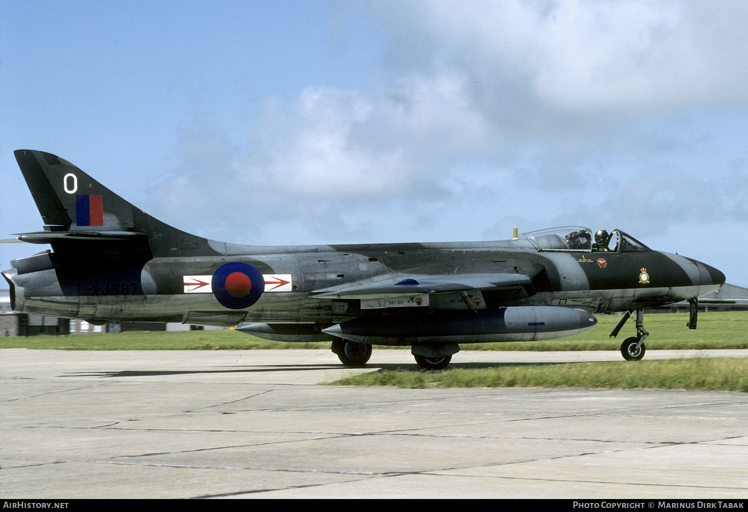 Aircraft Photo of XJ687 | Hawker Hunter FGA9 | UK - Air Force | AirHistory.net #254768