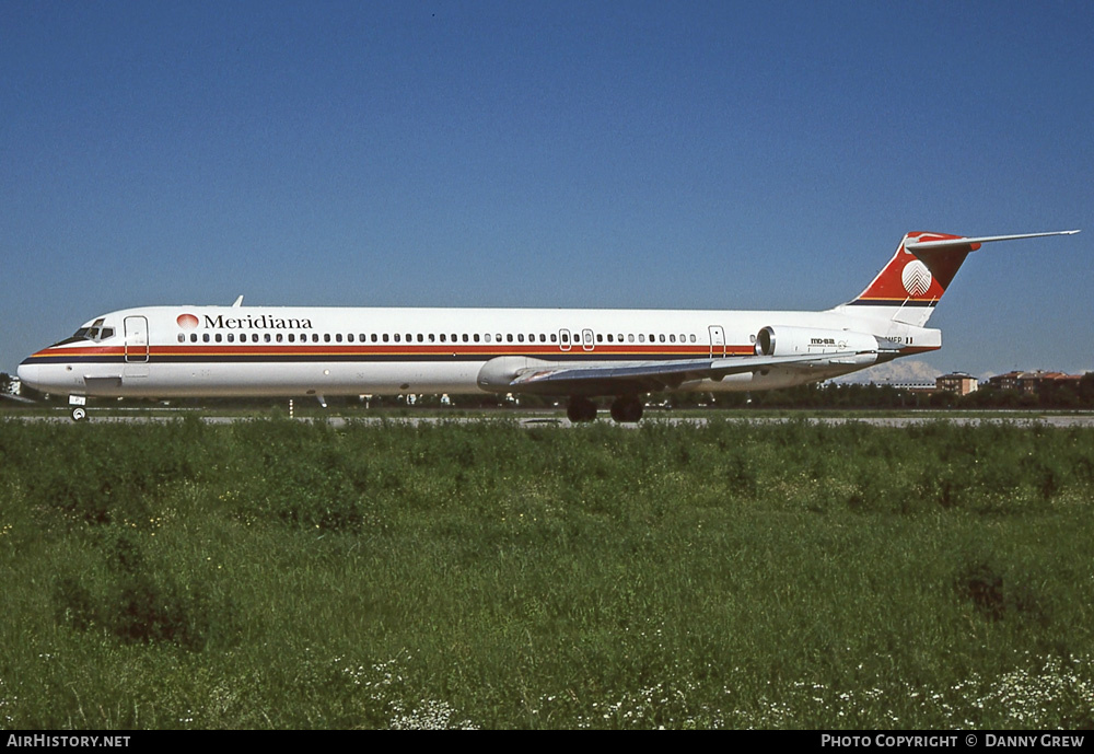 Aircraft Photo of I-SMEP | McDonnell Douglas MD-82 (DC-9-82) | Meridiana | AirHistory.net #254770