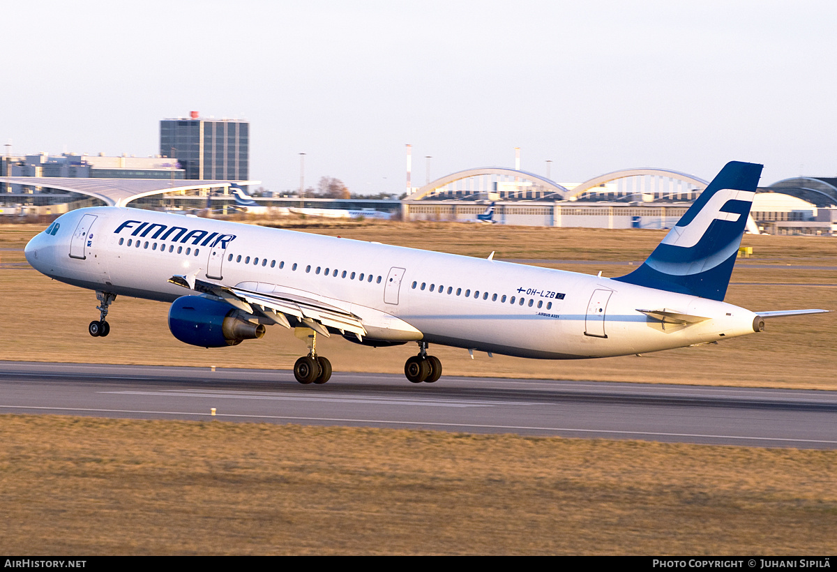 Aircraft Photo of OH-LZB | Airbus A321-211 | Finnair | AirHistory.net #254772