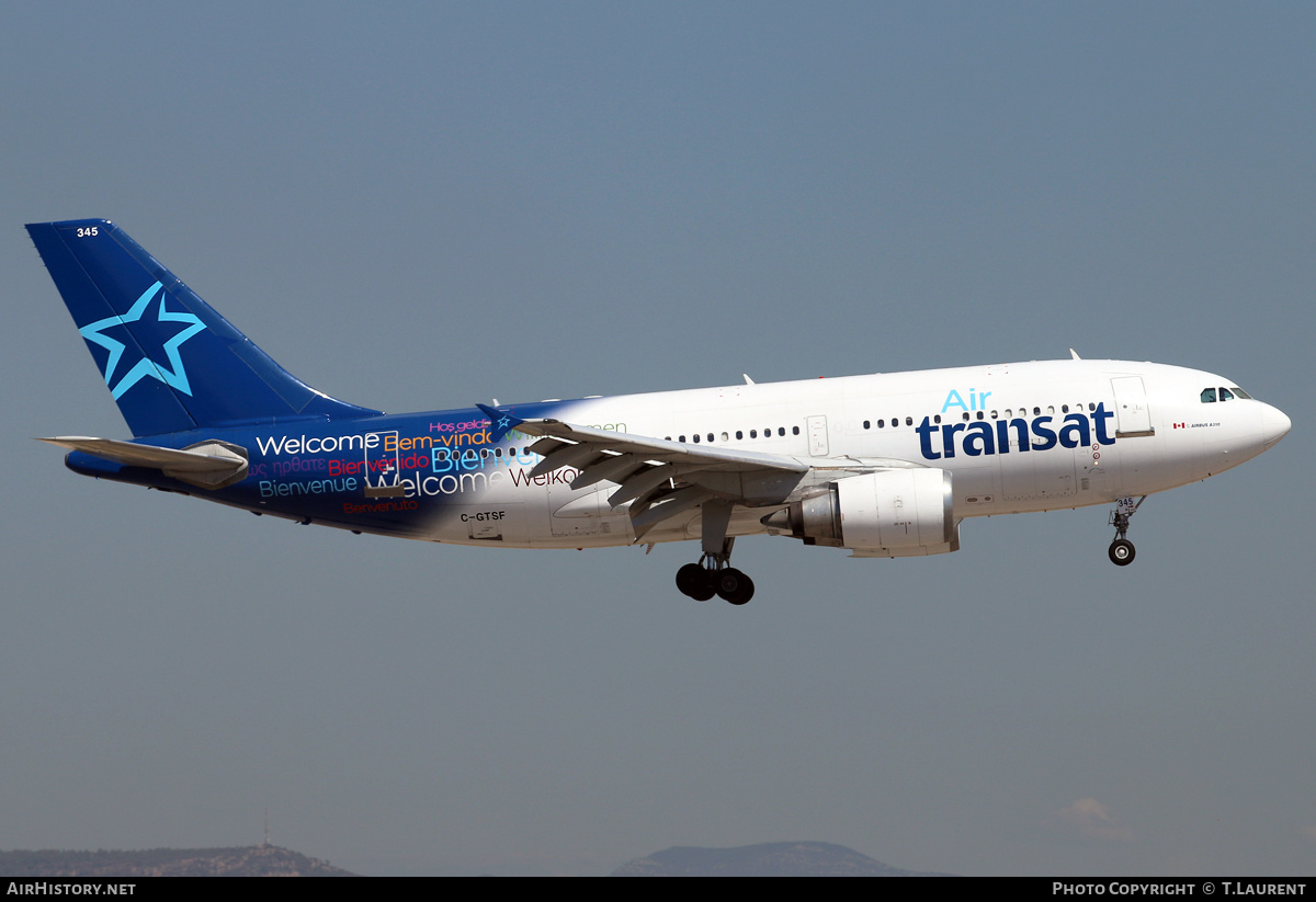 Aircraft Photo of C-GTSF | Airbus A310-304/ET | Air Transat | AirHistory.net #254795