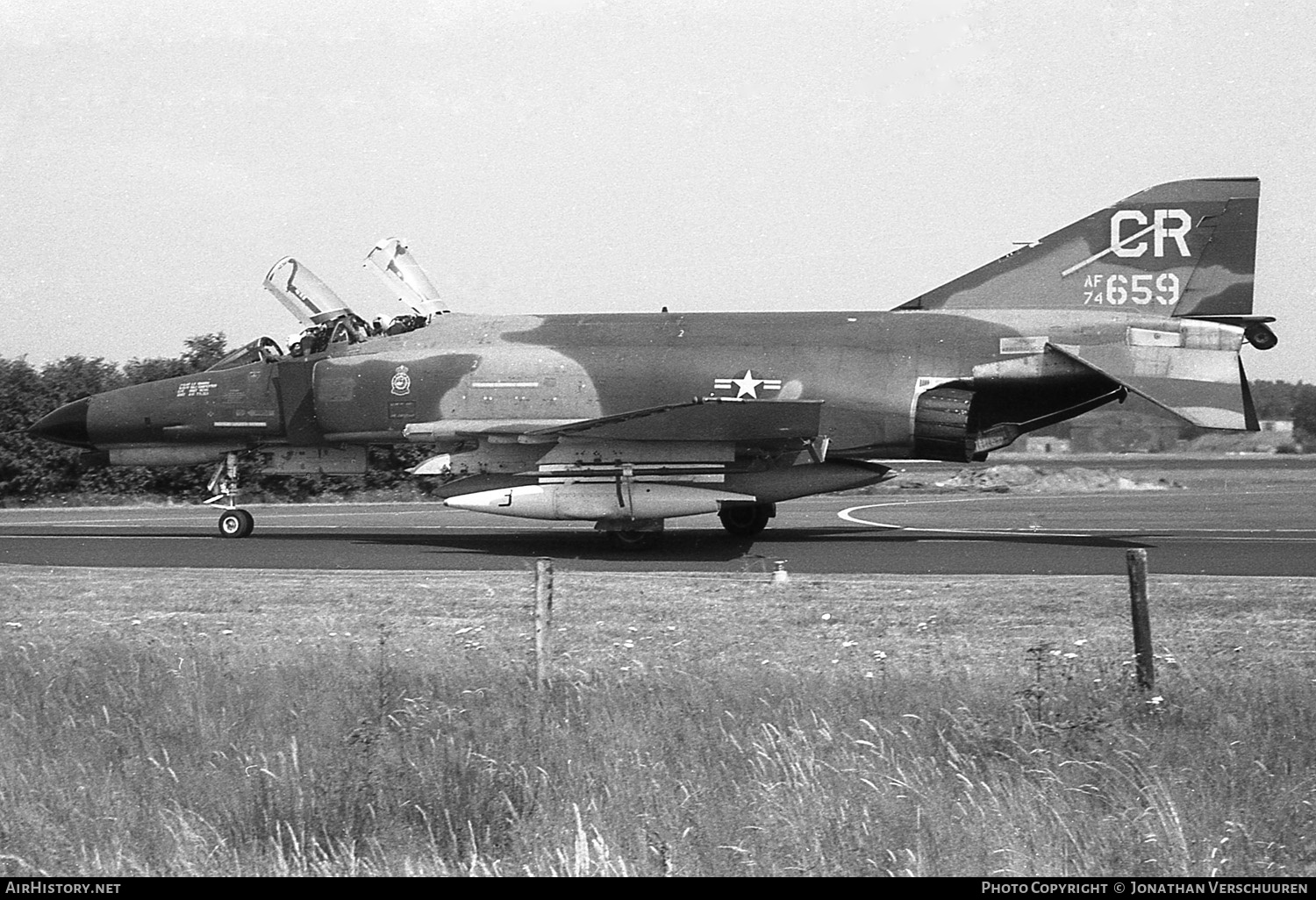 Aircraft Photo of 74-0659 / AF74-659 | McDonnell Douglas F-4E Phantom II | USA - Air Force | AirHistory.net #254809