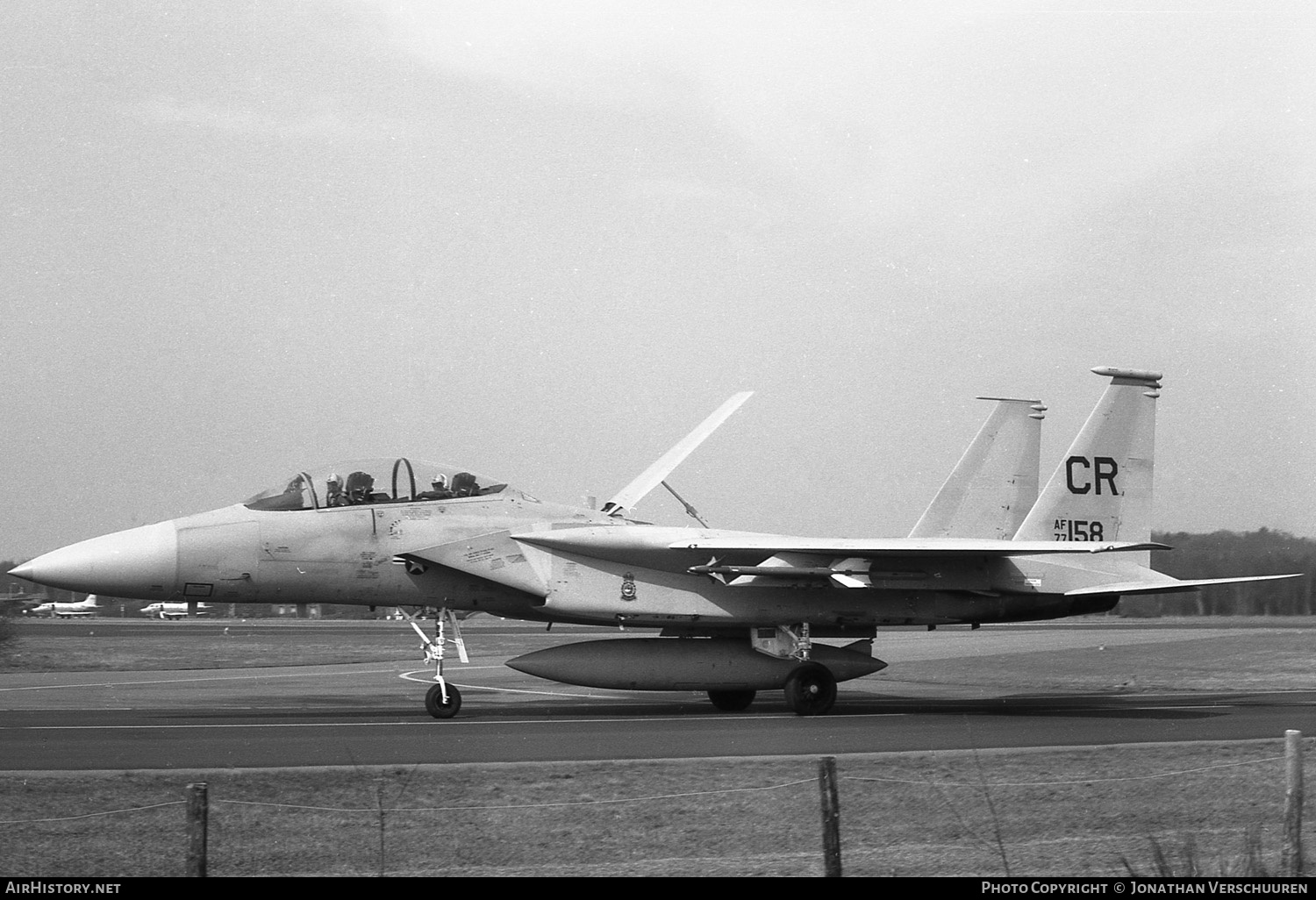 Aircraft Photo of 77-0158 / AF77-158 | McDonnell Douglas F-15B Eagle | USA - Air Force | AirHistory.net #254813