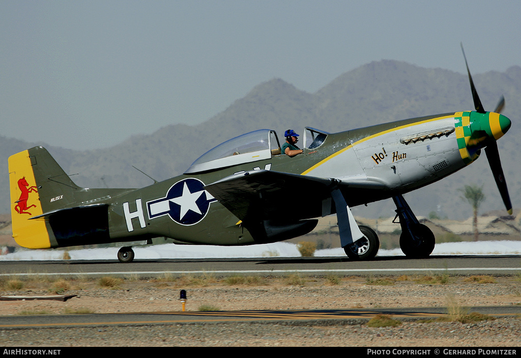 Aircraft Photo of N151X / NL151X | North American P-51D Mustang | USA - Air Force | AirHistory.net #254816