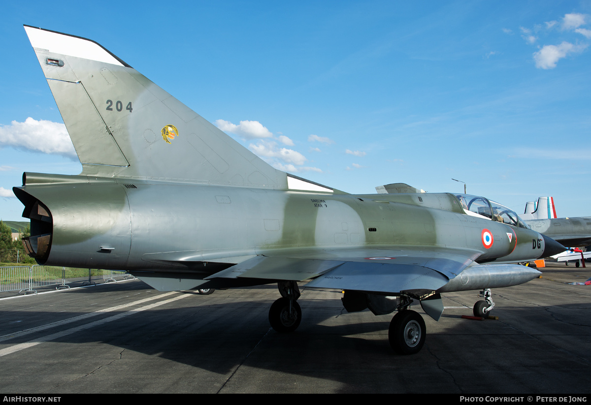 Aircraft Photo of 204 | Dassault Mirage IIIB | France - Air Force | AirHistory.net #254833